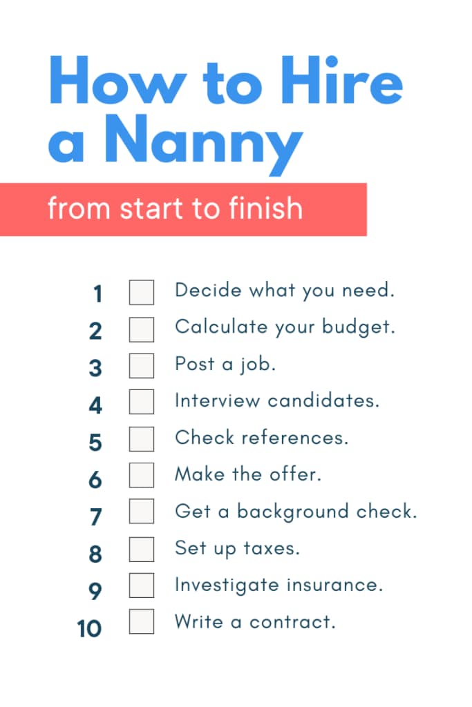 How To Hire A Nanny