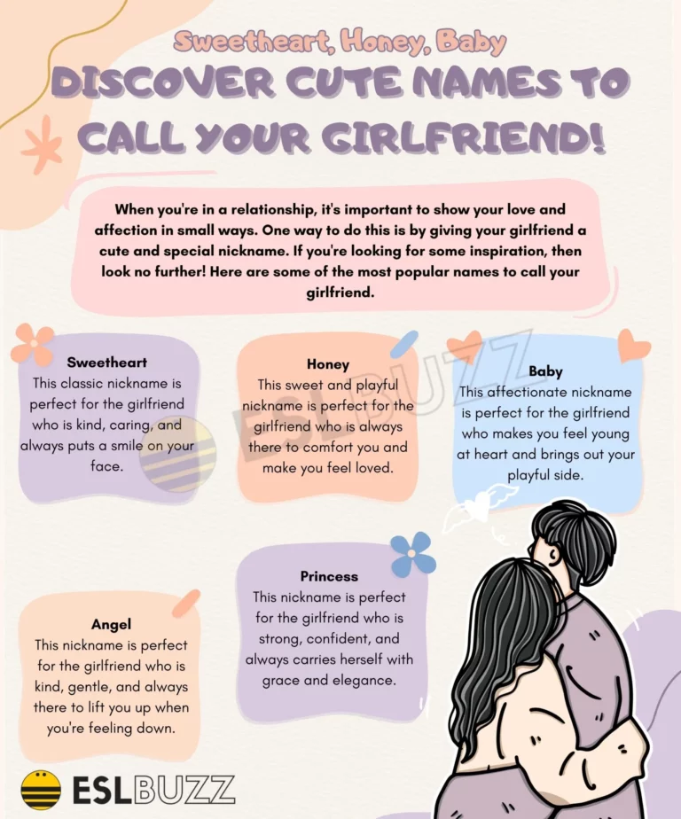 The Ultimate Guide to Finding the Perfect Cute Nickname for Your Girlfriend