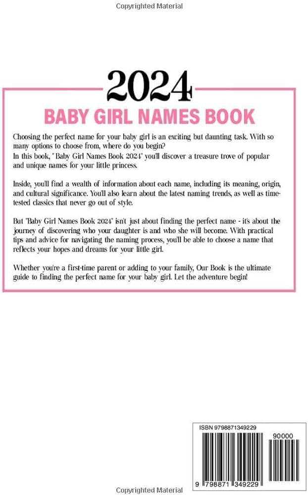 Unique Baby Girl Names: A Guide to Finding the Perfect Name for Your Little Princess