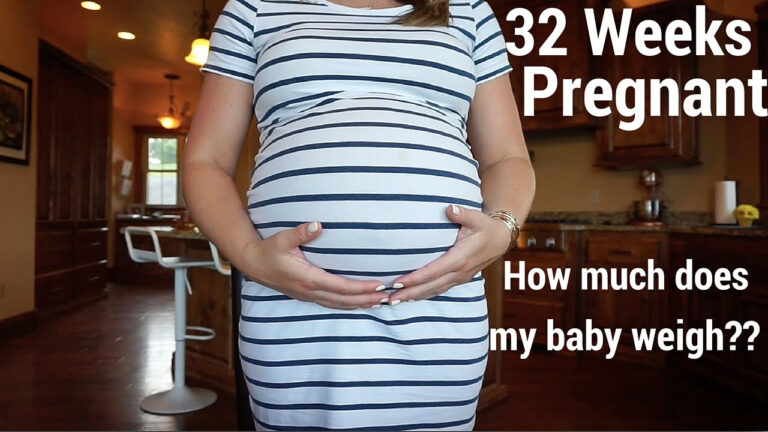 32 Weeks Pregnant How Much Does My Baby Weigh YouTube