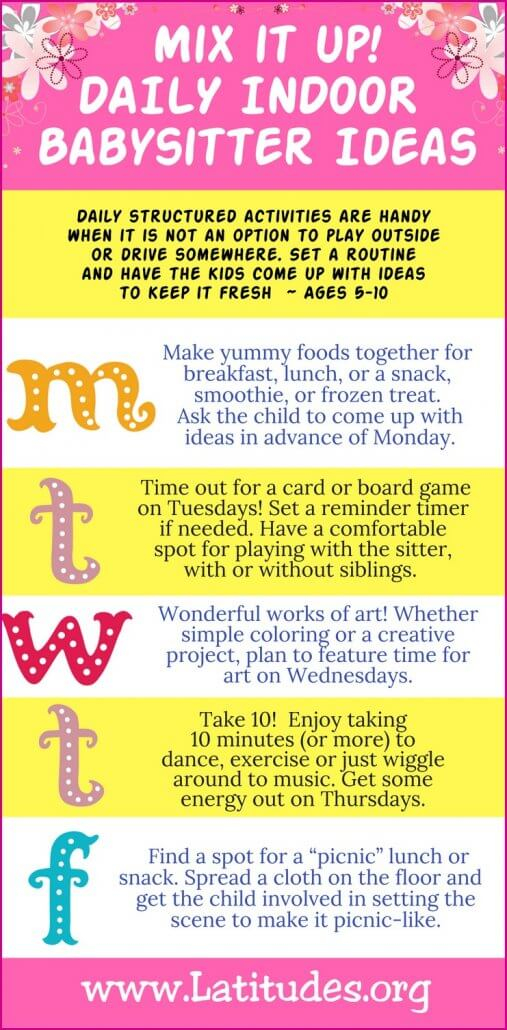 5 Fun Indoor Activities For Babysitters ACN Latitudes