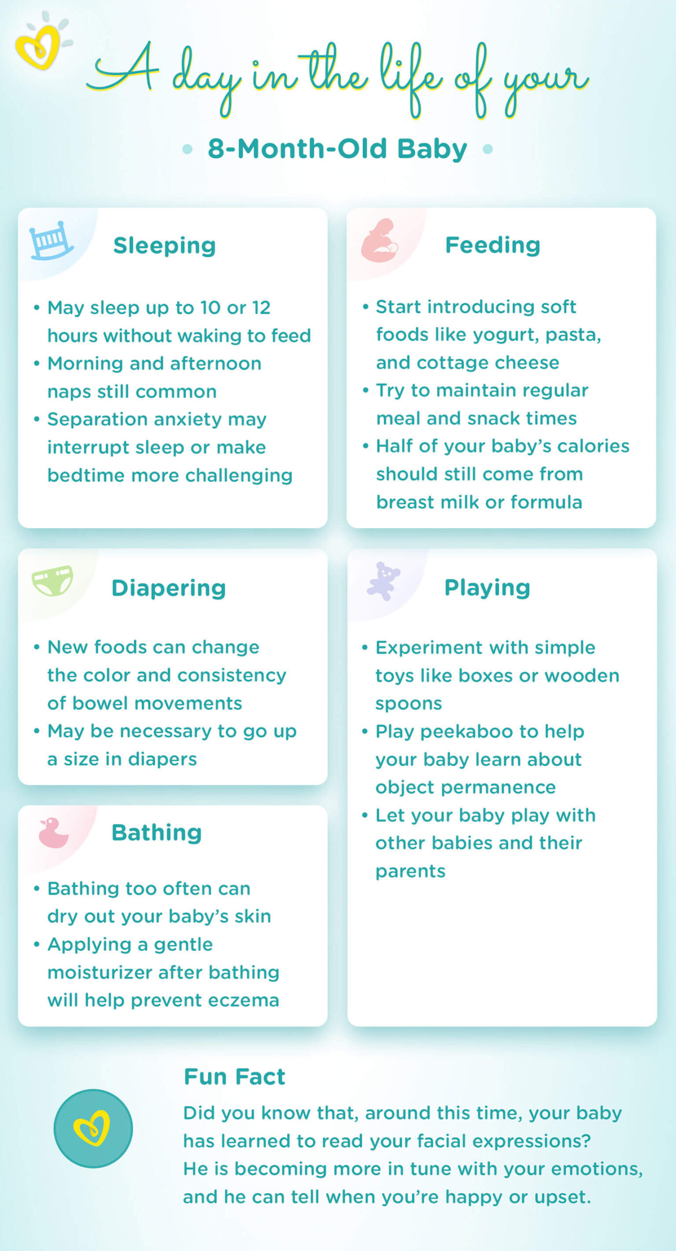 8 Month Old Baby Development Milestones Pampers