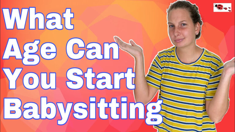At What Age Can I Start Babysitting YouTube