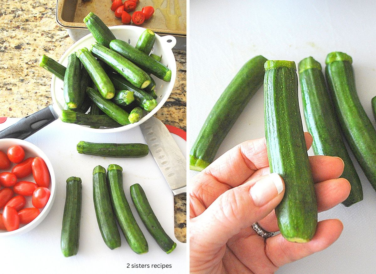 Baby Zucchini Recipe 2 Sisters Recipes By Anna And Liz
