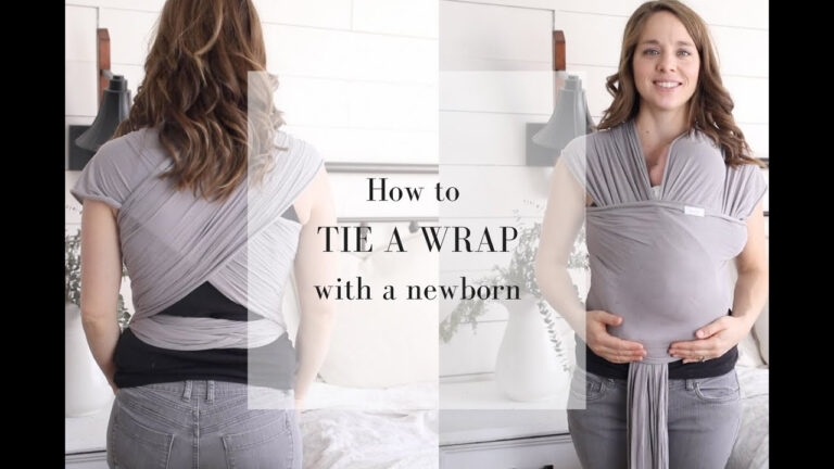 Babywearing Wrap Tutorial How To Wrap A Newborn In A Moby Wrap YouTube