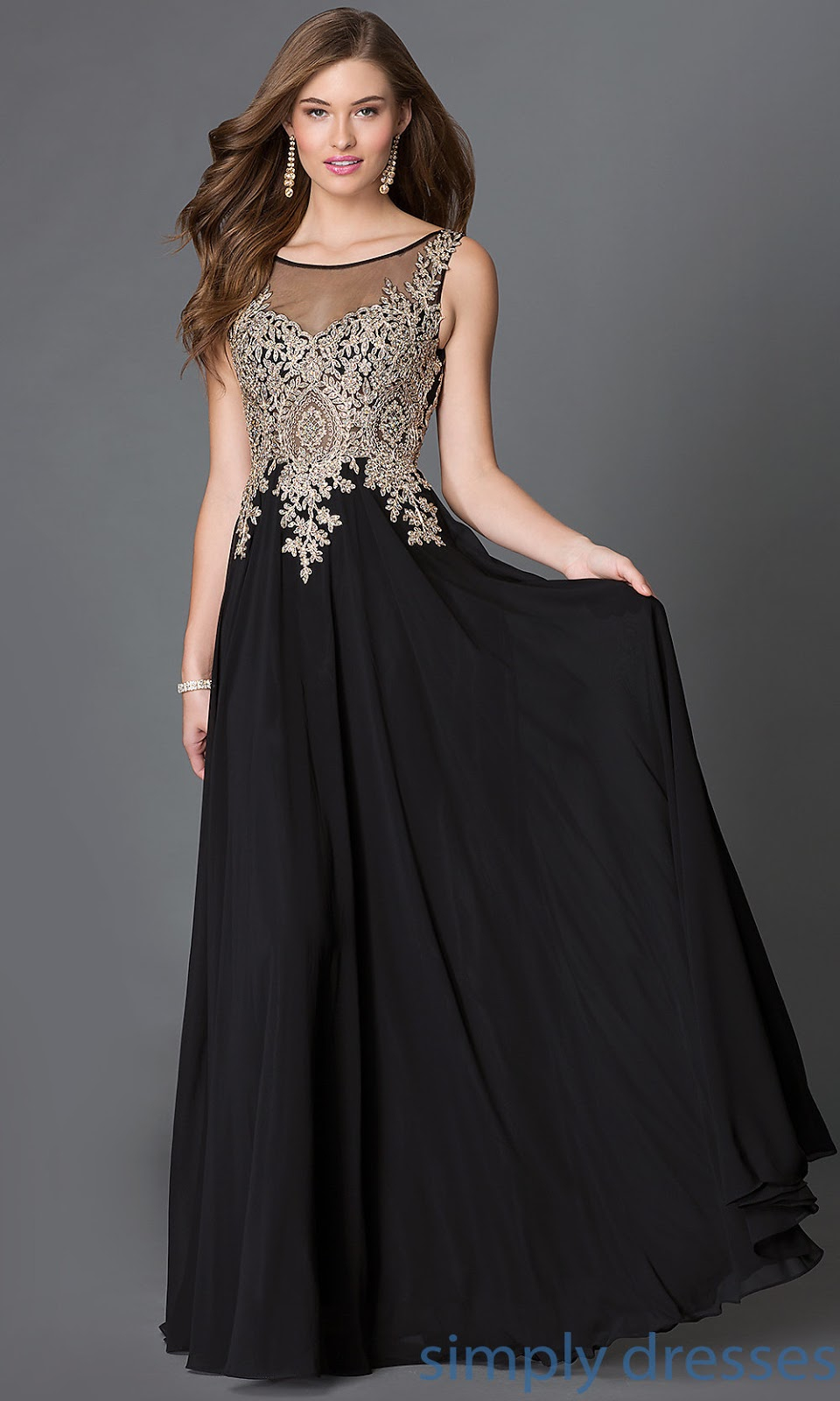 BEAUTIFUL BLACK PARTY WEAR GOWN