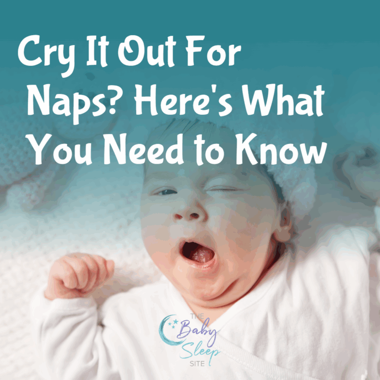 Cry It Out Sleep Training For Naps You Need To Know