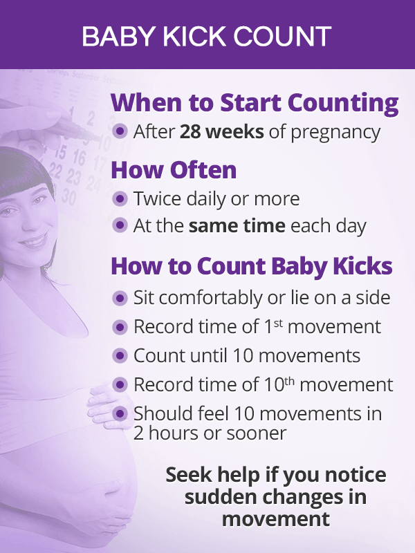 Fetal Movement Baby Kick Count SheCares