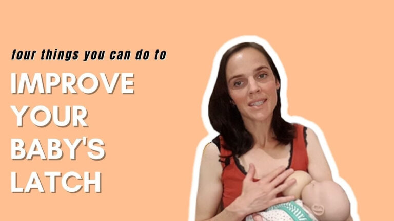 FOUR Things You Can Do To IMPROVE Your Baby 39 s LATCH YouTube