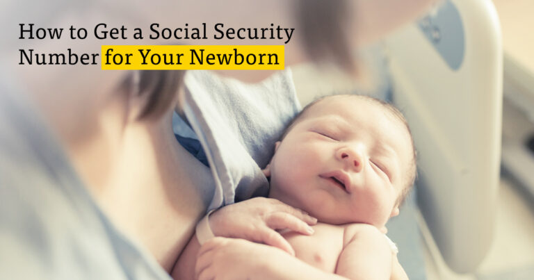 Getting A Social Security Number For Your Child