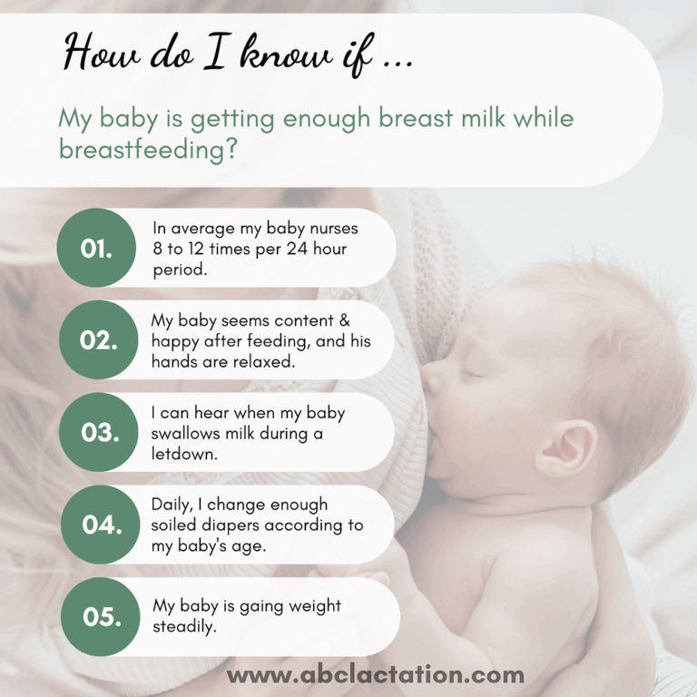 How Do I Know If My Baby Is Getting Enough Breastmilk 