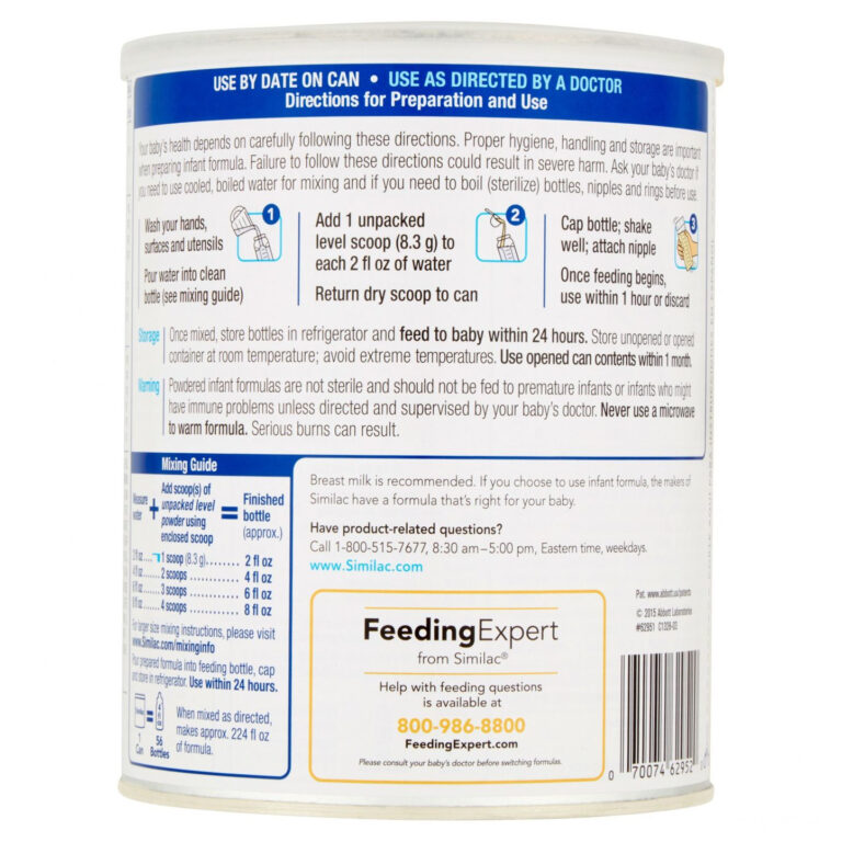 How Long Does Baby Formula Powder Last Once Opened Isabell Shaver