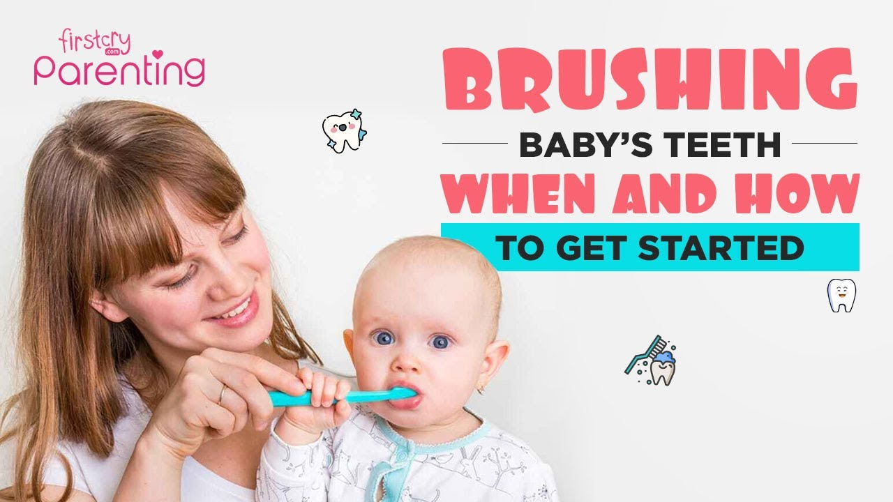 How To Brush Your Baby 39 s Teeth YouTube