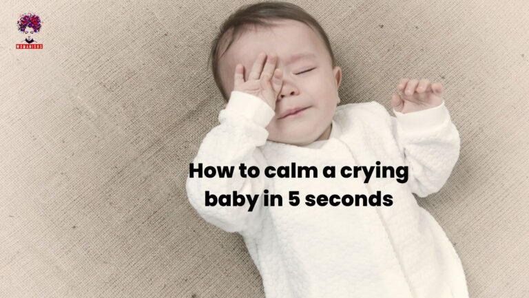 How To Calm A Crying Baby In 5 Seconds Womanishs