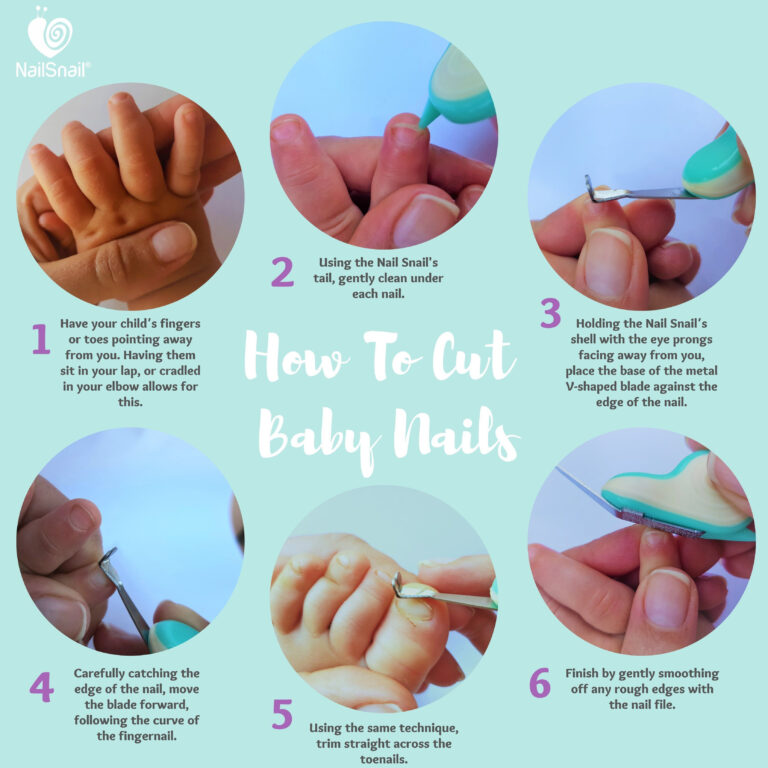How To Cut Baby Nails Tips For Trimming Baby Nails Baby Nails Trim 