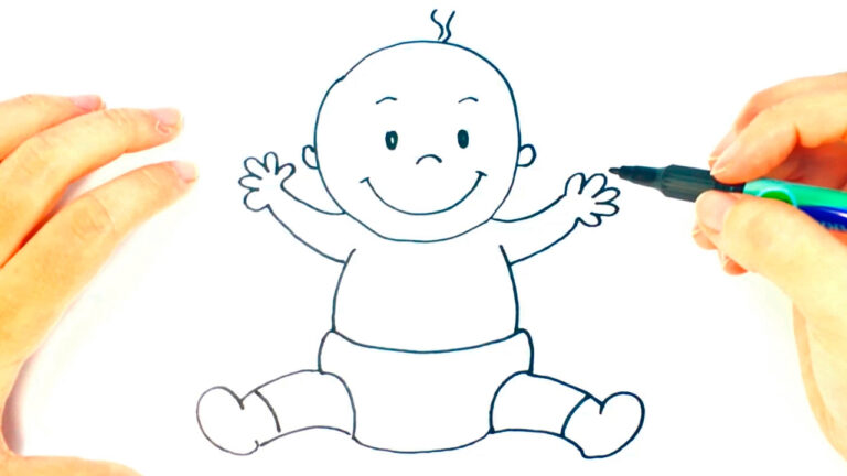 How To Draw A Baby Baby Easy Draw Tutorial YouTube