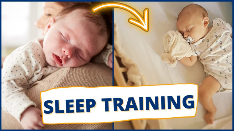 HOW TO TEACH YOUR BABY TO FALL ASLEEP ON ITS OWN BABY SLEEP TRAINING 