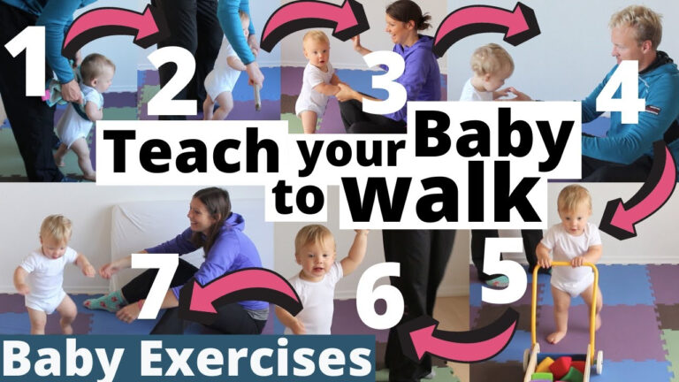 How To Teach Your Baby To Walk In 7 Steps 9 12 Months Baby 