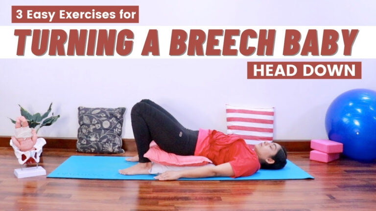 How To Turn A Breech Baby Into Head Down Position 3 Exercise To Help 