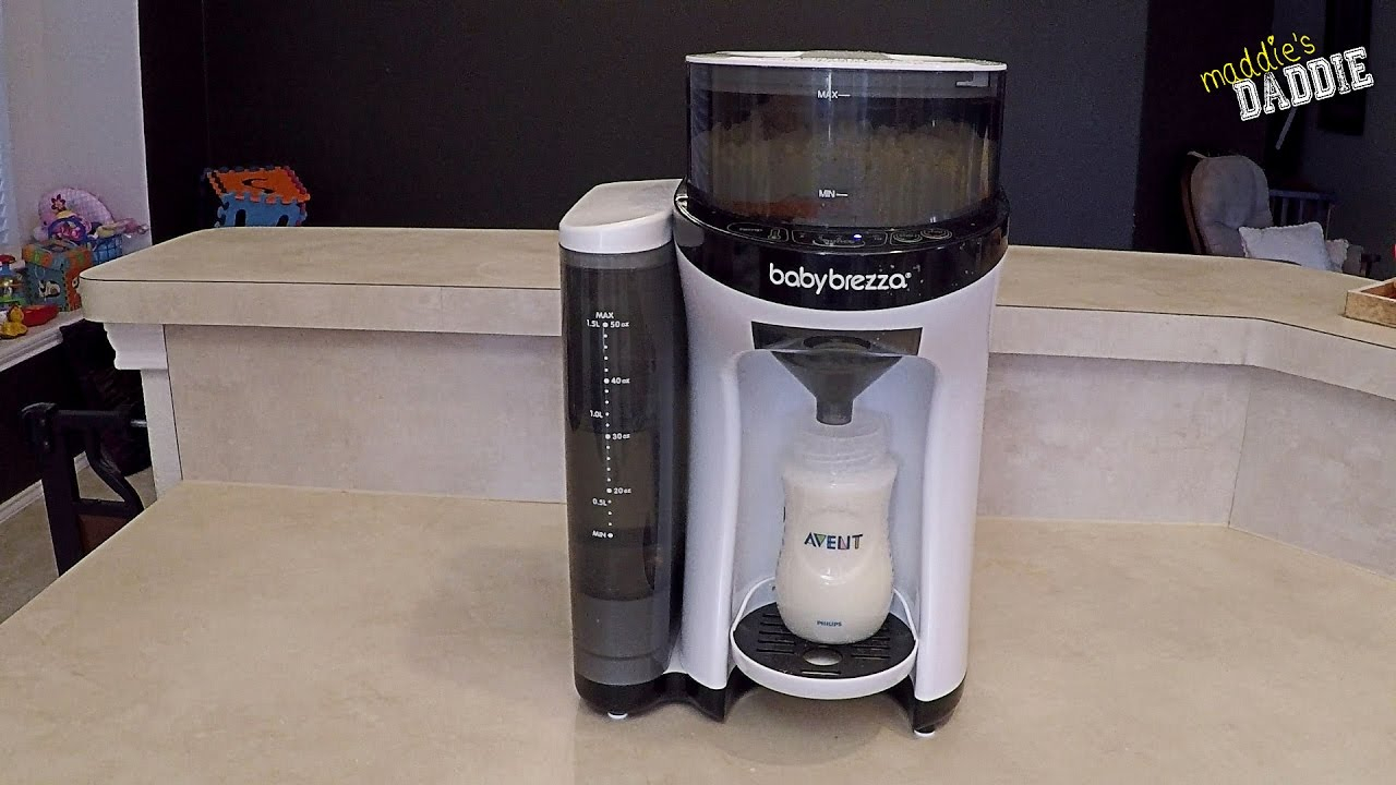 How To Use The Baby Brezza Formula Pro One Step Food Bottle Maker 