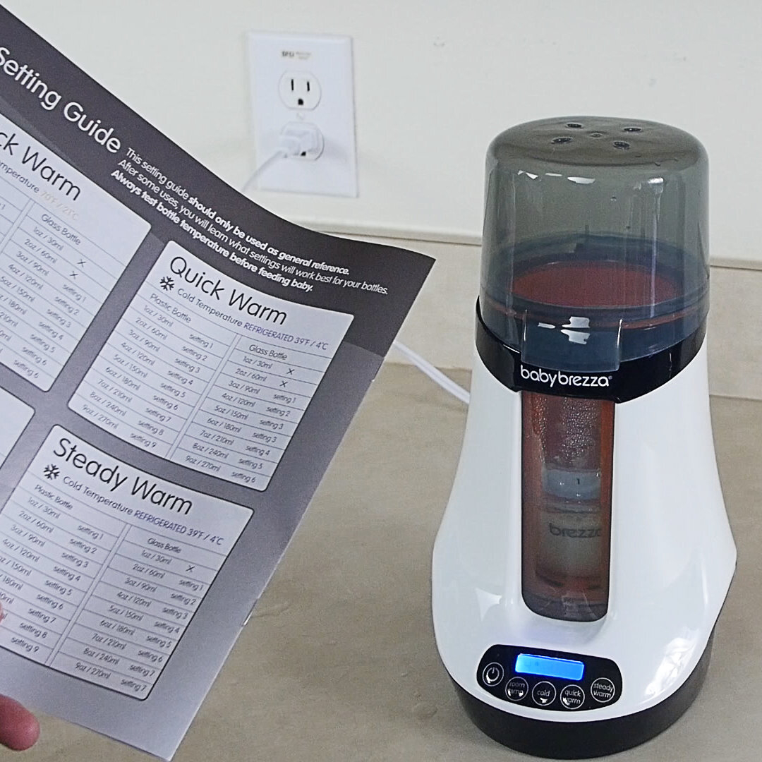 How To Use The Baby Brezza Safe Smart Bottle Warmer Maddie 39 s Daddy