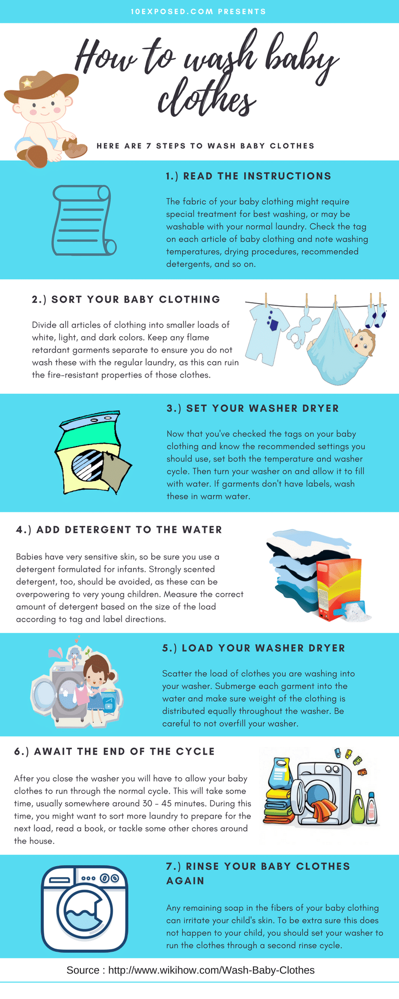 How To Wash Baby Clothes Parental Journey