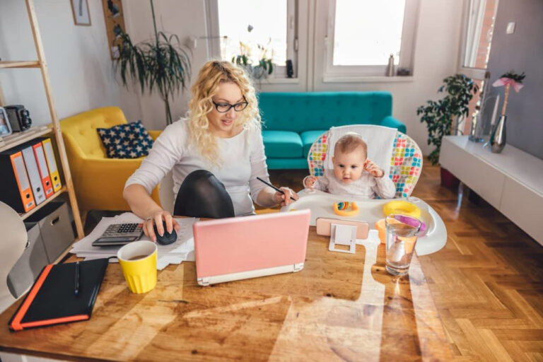 How To Work From Home With A Baby Actually Get Things Done 