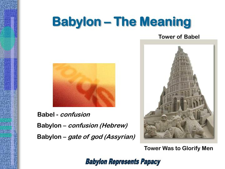 PPT The Fall Of Babylon From A Student Of Revelation PowerPoint 