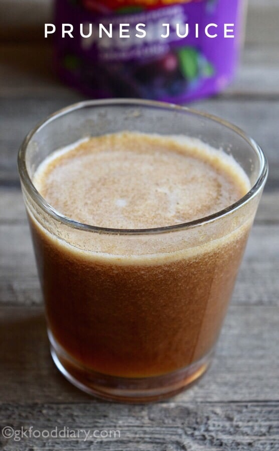 Prune Juice For Baby Constipation