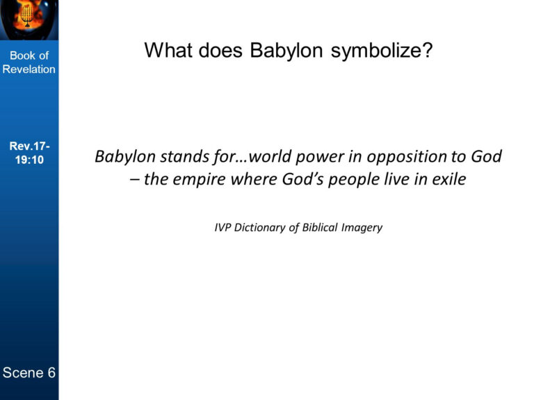 Scene 6 Babylon The Great Ppt Download