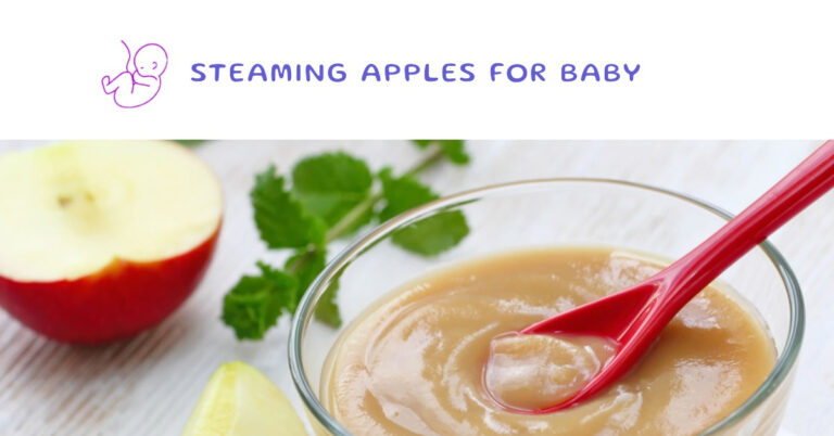 Steaming Apples For Baby A Simple Guide BLW Store