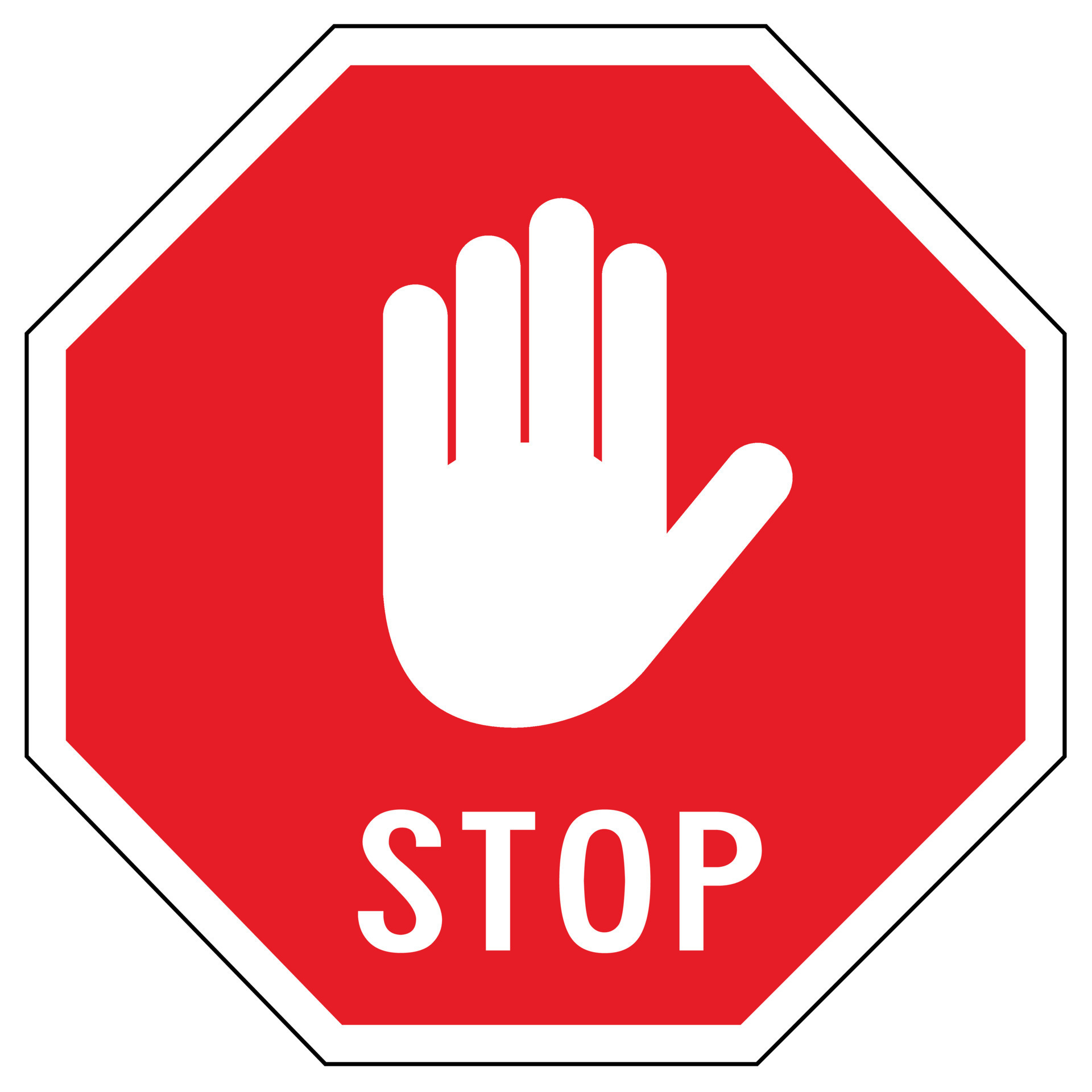 Stop Sign Template