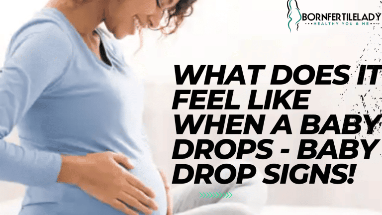 What Does It Feel Like When A Baby Drops Baby Drop Signs 
