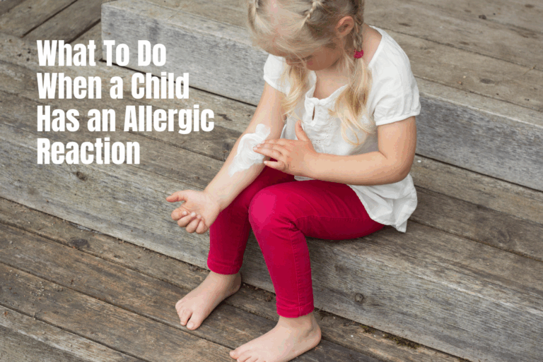 What To Do When A Child Has An Allergic Reaction EPACT