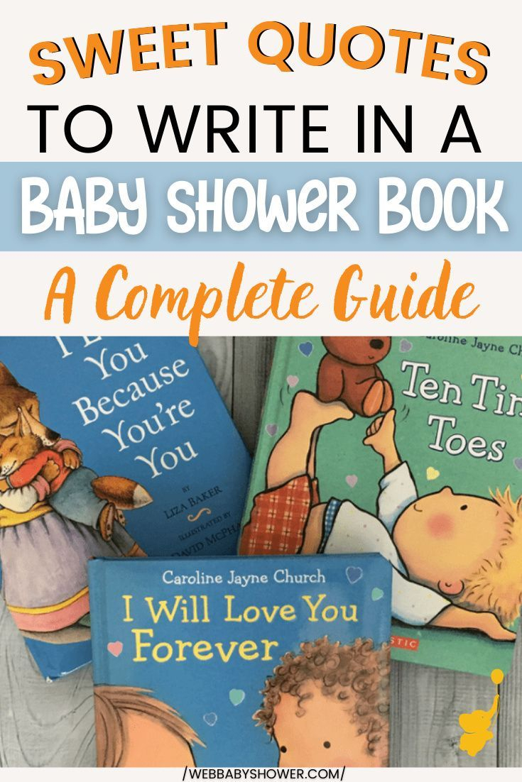 What To Write In A Baby Book From Aunt What To Write In A Baby Shower 