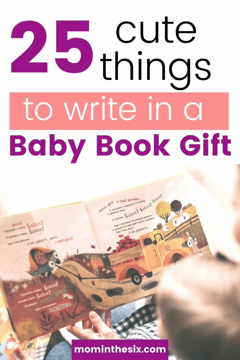 What To Write In A Baby Shower Book 100 Heartfelt Inscriptions That 
