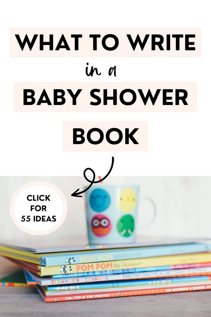 What To Write In A Baby Shower Books 55 Ideas From Simple To Heartfelt 