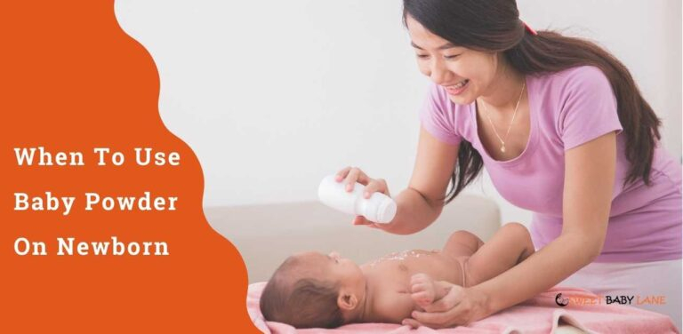 When To Use Baby Powder On Newborn Sweet Baby Lane